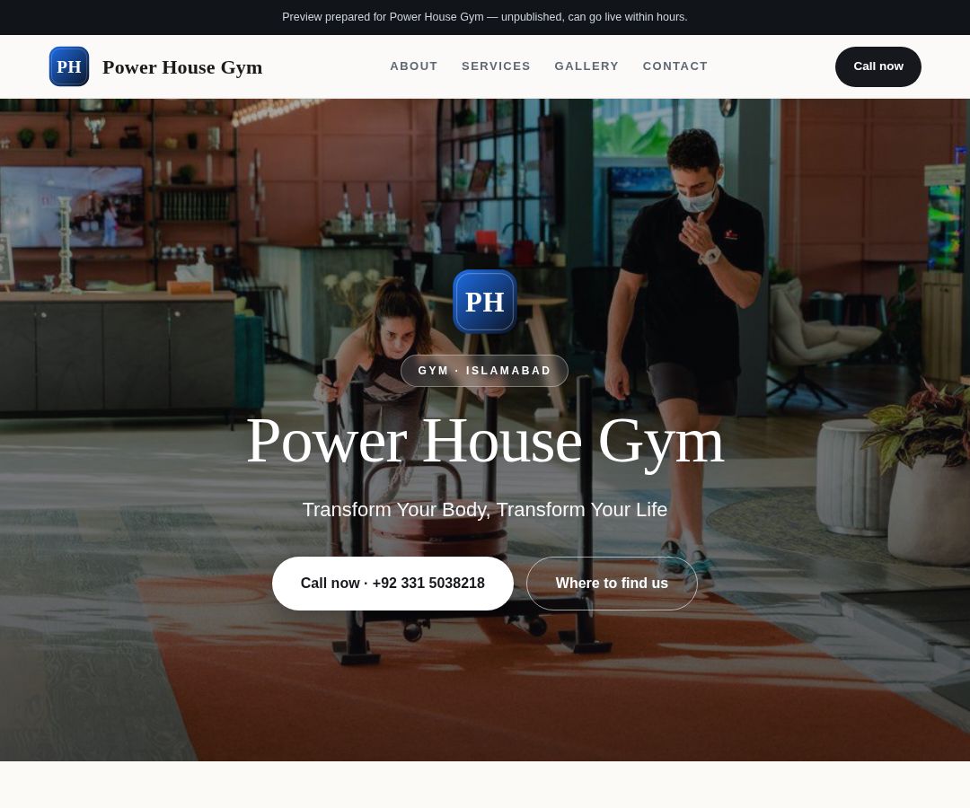Power House Gym