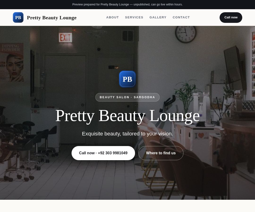 Pretty Beauty Lounge