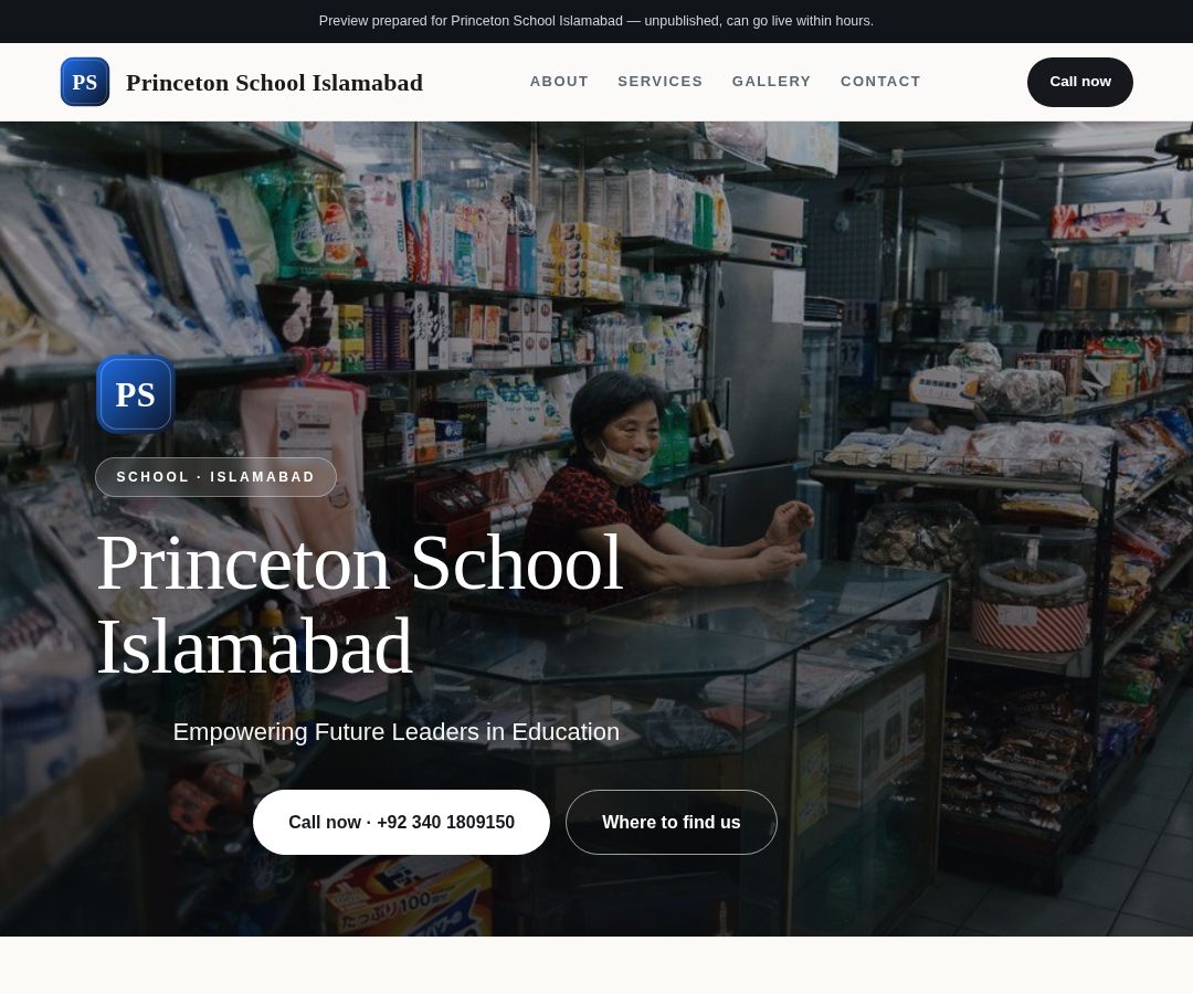 Princeton School Islamabad