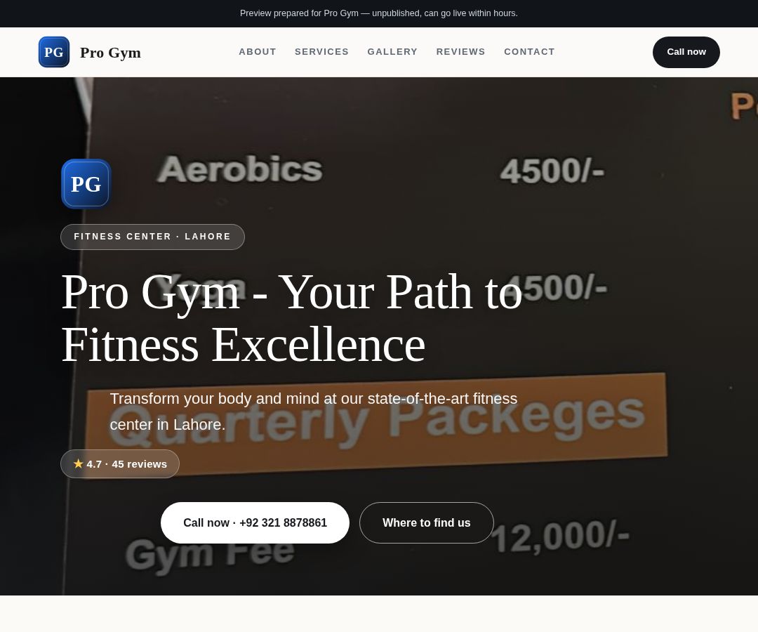 Pro Gym