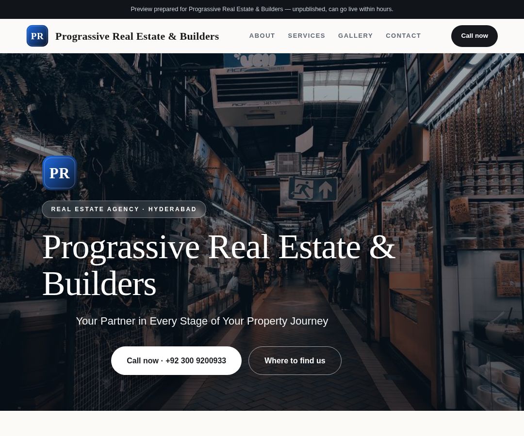 Prograssive Real Estate & Builders