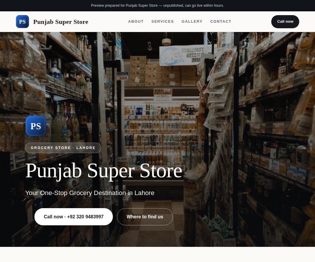 Punjab Super Store