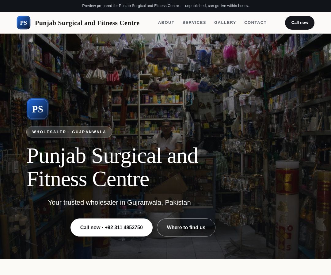 Punjab Surgical and Fitness Centre