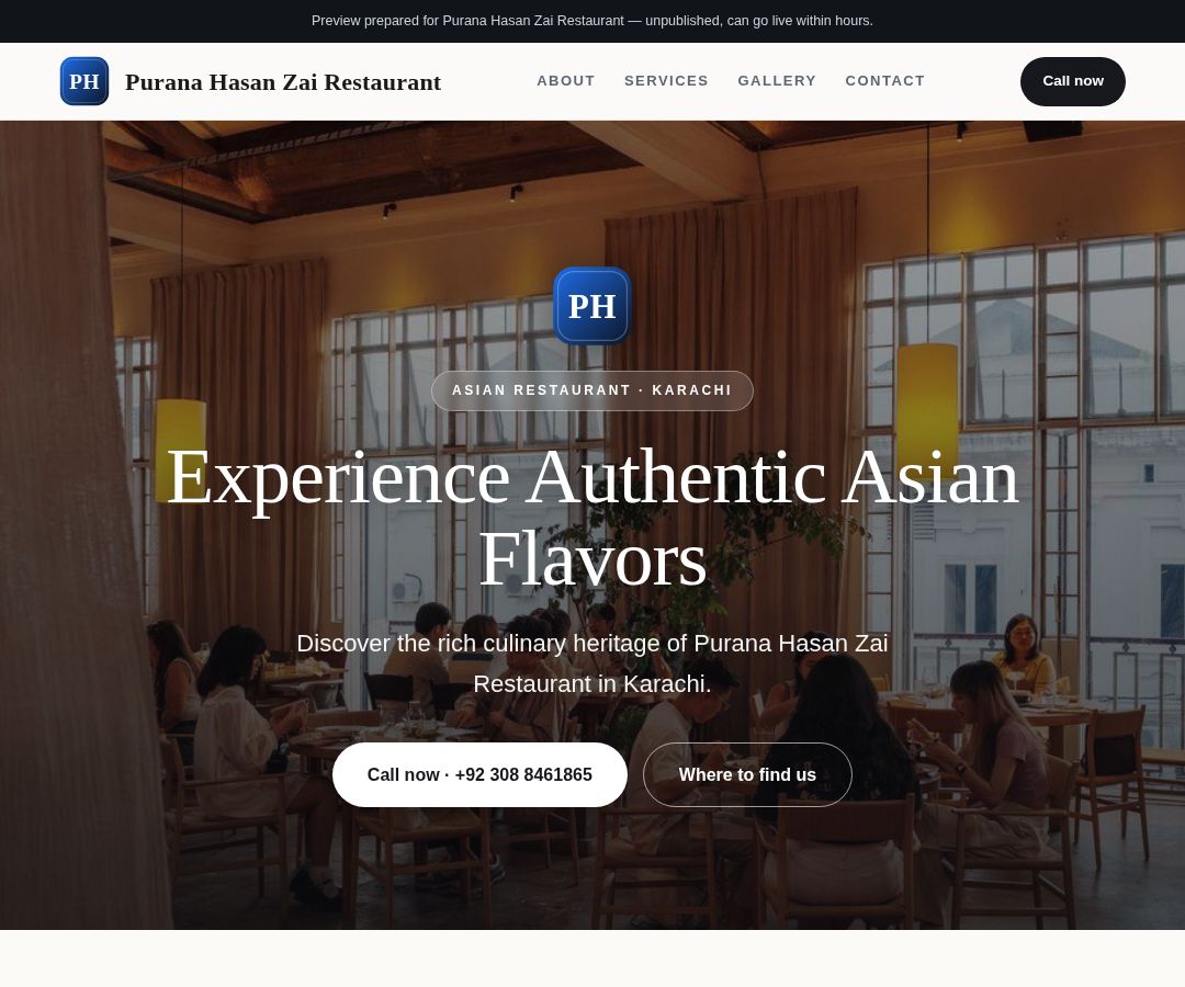 Purana Hasan Zai Restaurant