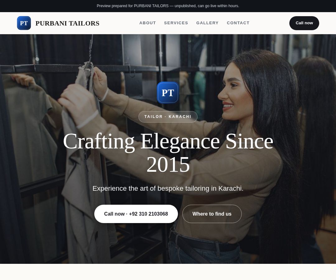 PURBANI TAILORS