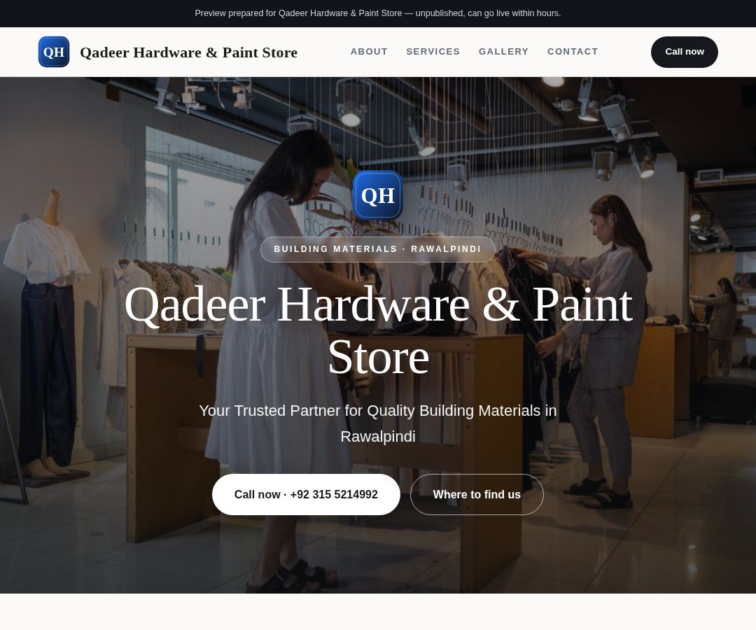 Qadeer Hardware & Paint Store