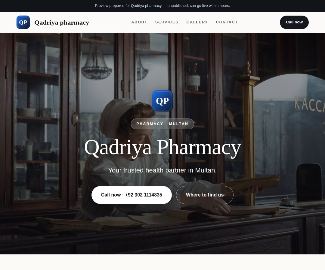 Qadriya pharmacy