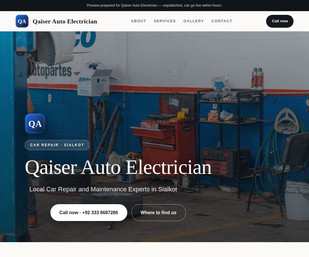 Qaiser Auto Electrician