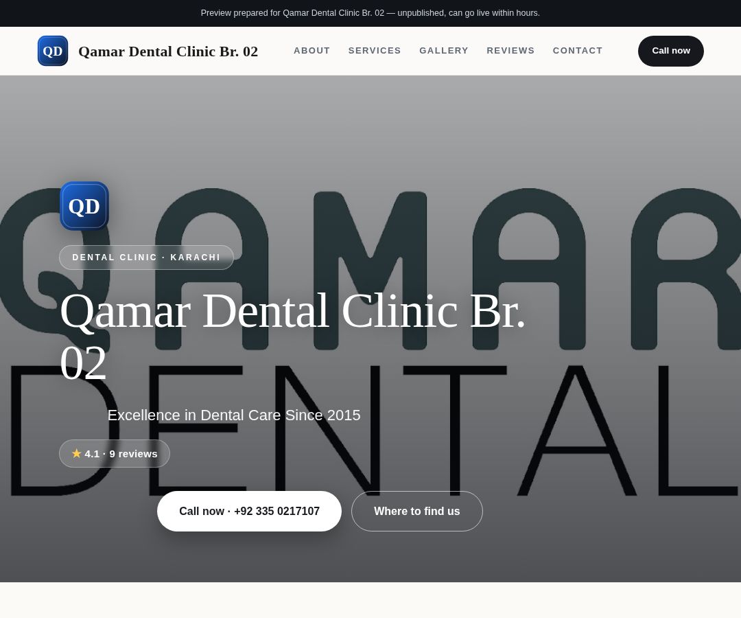 Qamar Dental Clinic Br. 02