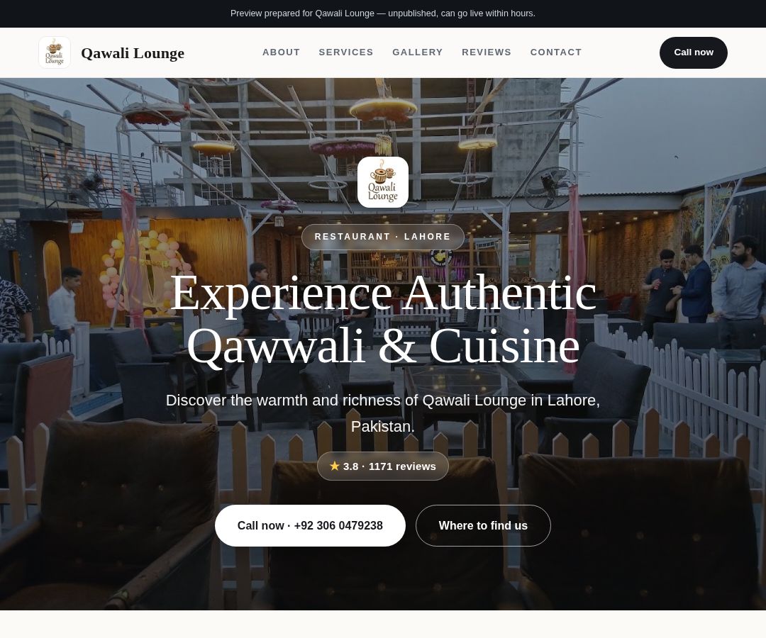 Qawali Lounge