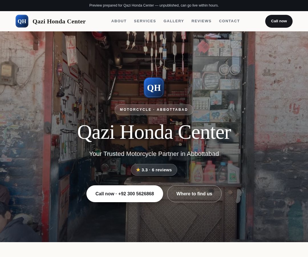 Qazi Honda Center