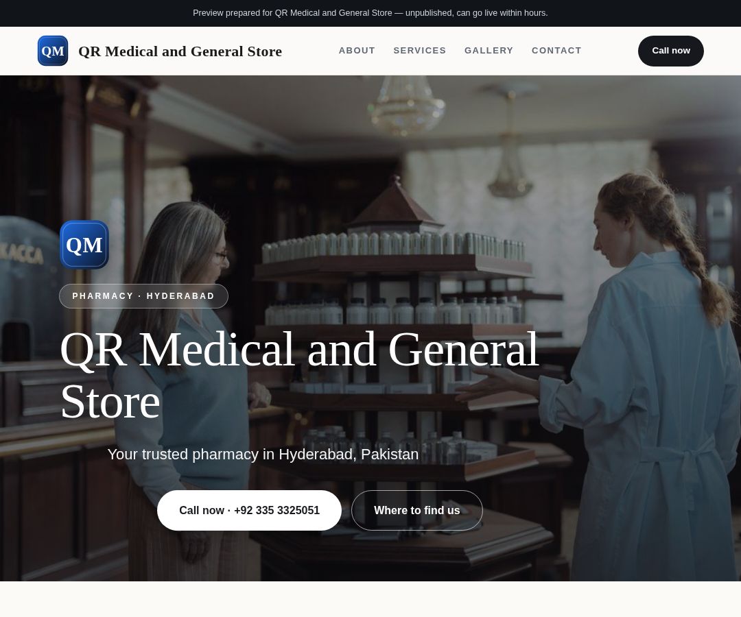 QR Medical and General Store