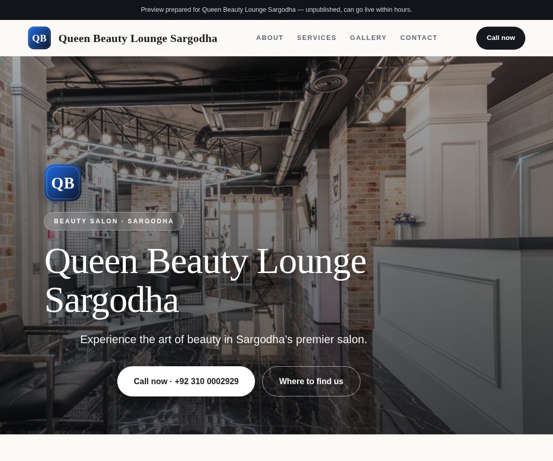 Queen Beauty Lounge Sargodha