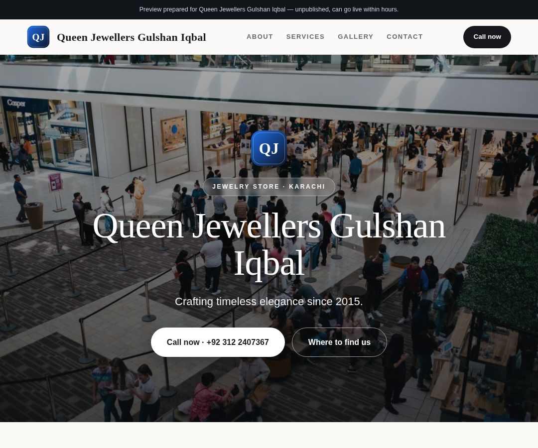 Queen Jewellers Gulshan Iqbal