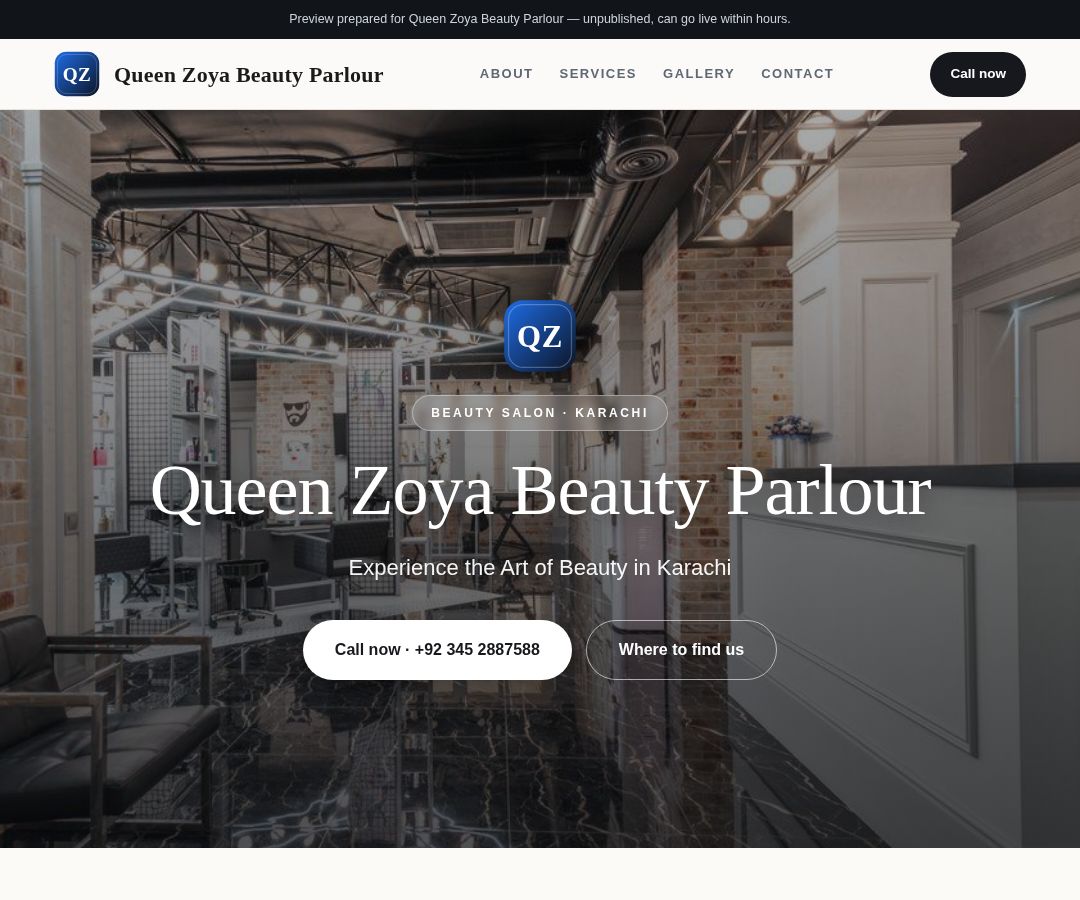 Queen Zoya Beauty Parlour