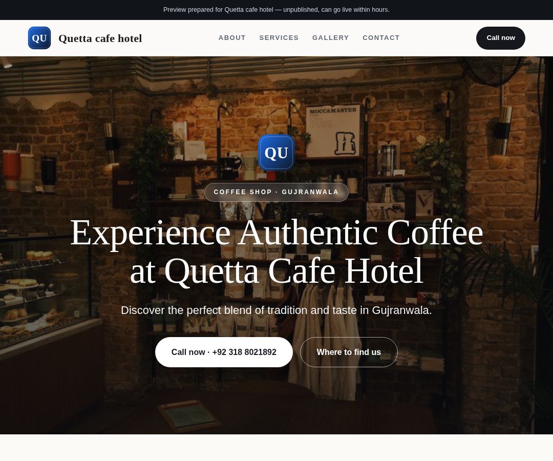 Quetta cafe hotel