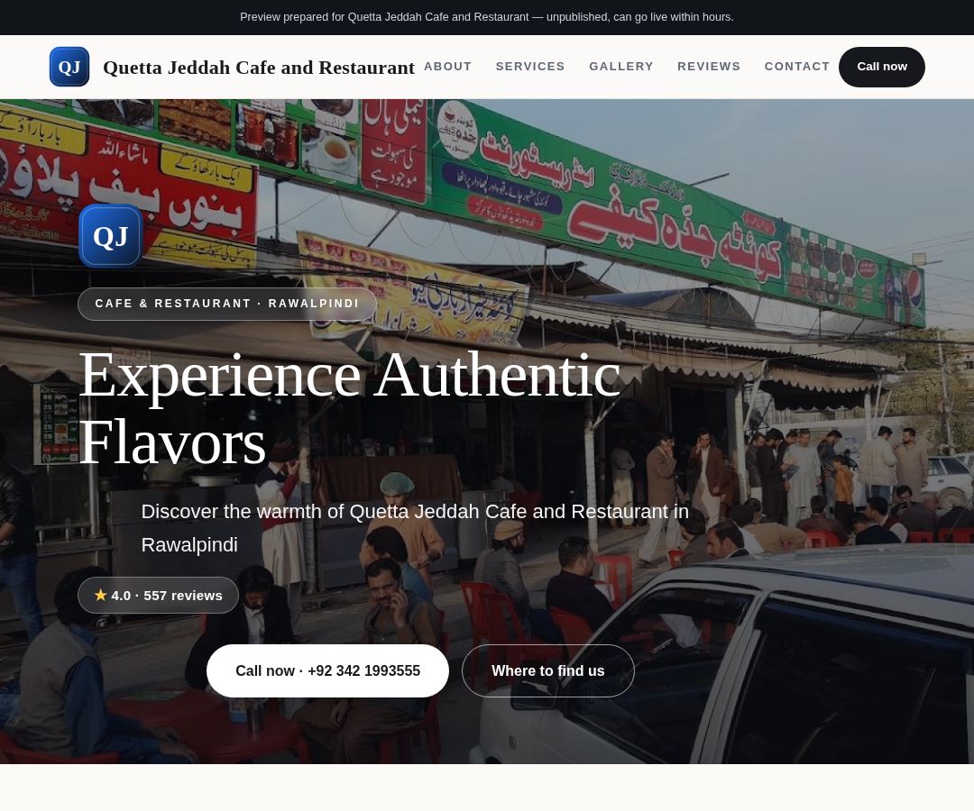 Quetta Jeddah Cafe and Restaurant