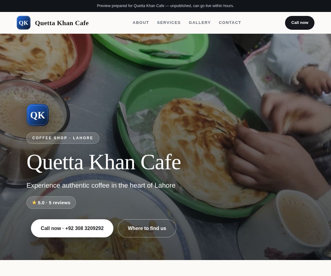 Quetta Khan Cafe