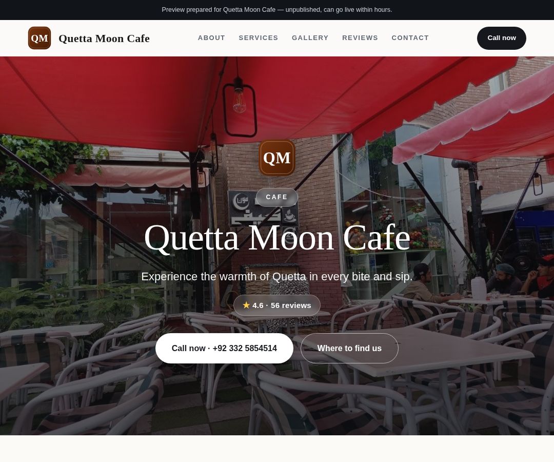 Quetta Moon Cafe