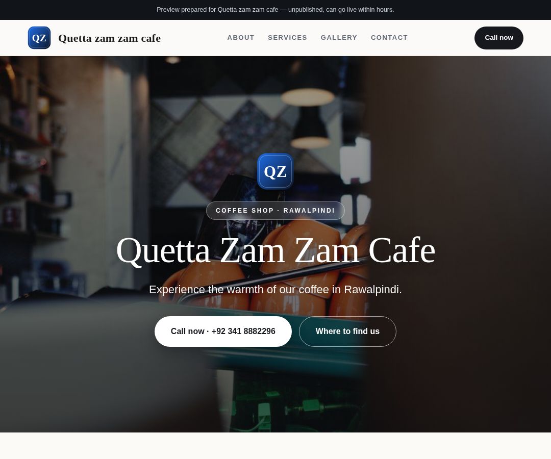 Quetta zam zam cafe