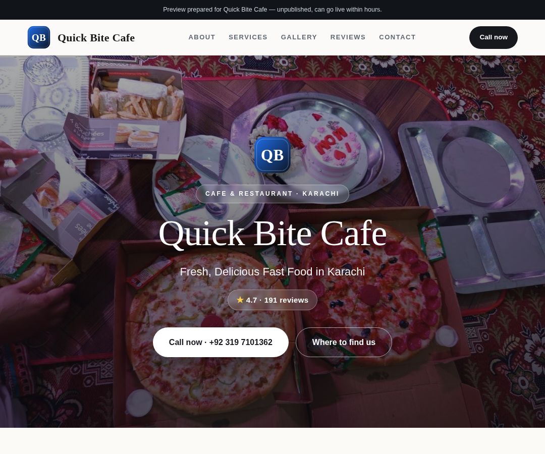 Quick Bite Cafe