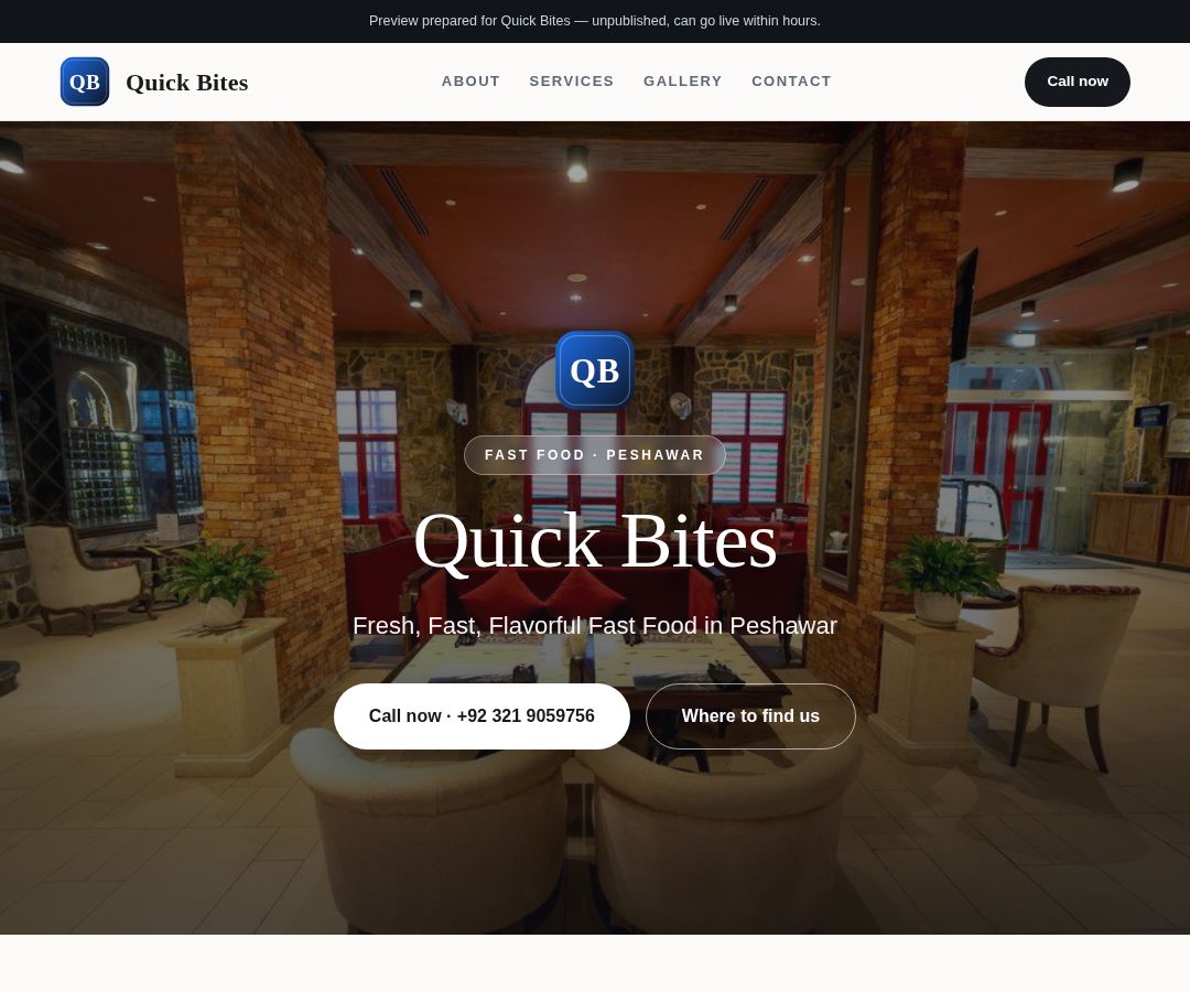 Quick Bites