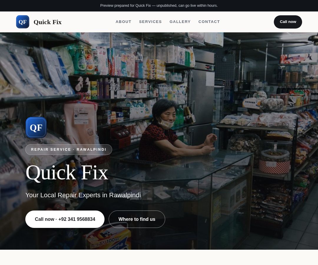 Quick Fix