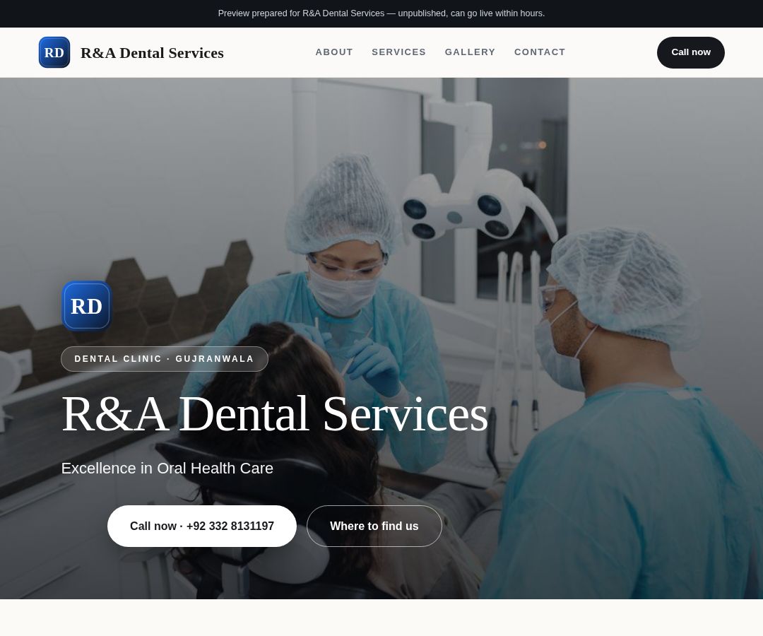 R&A Dental Services