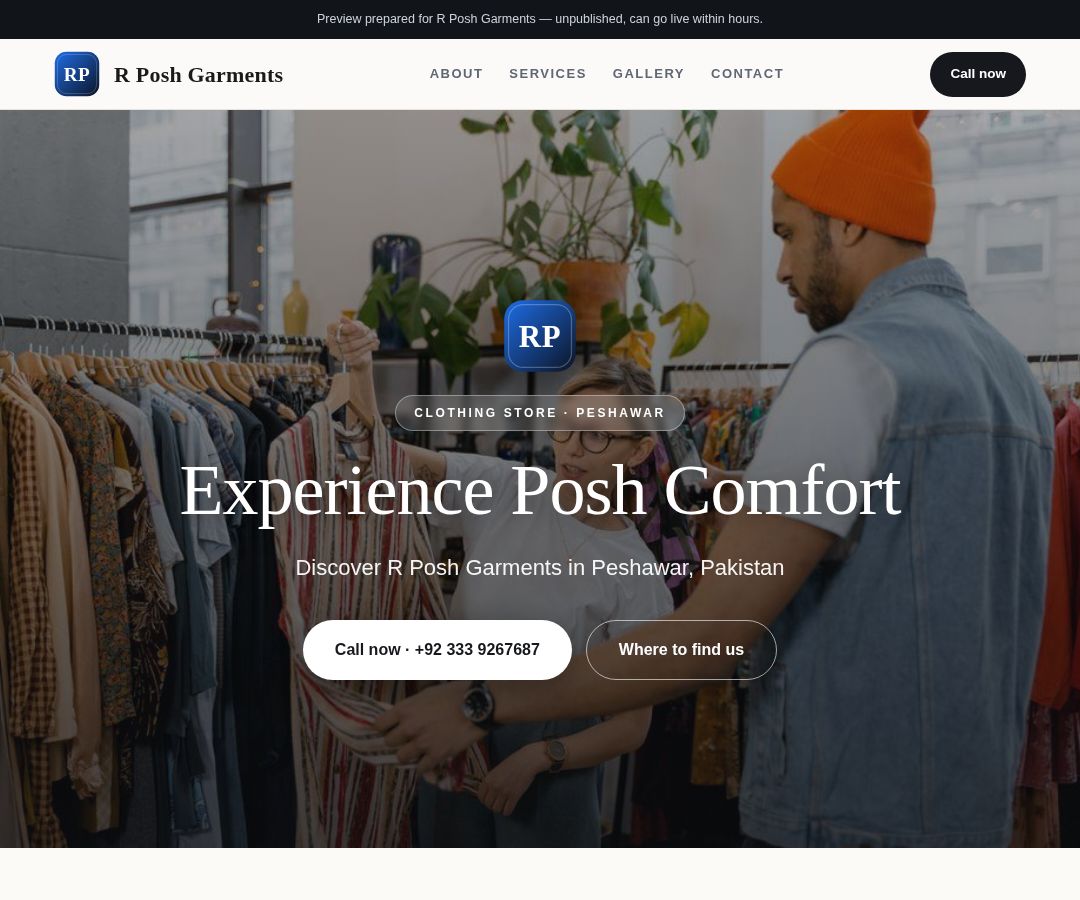 R Posh Garments
