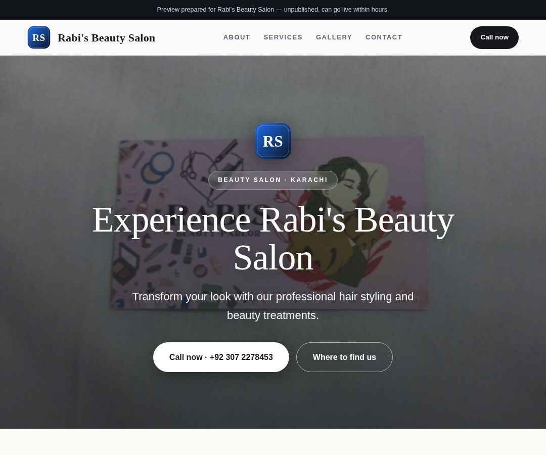Rabi's Beauty Salon