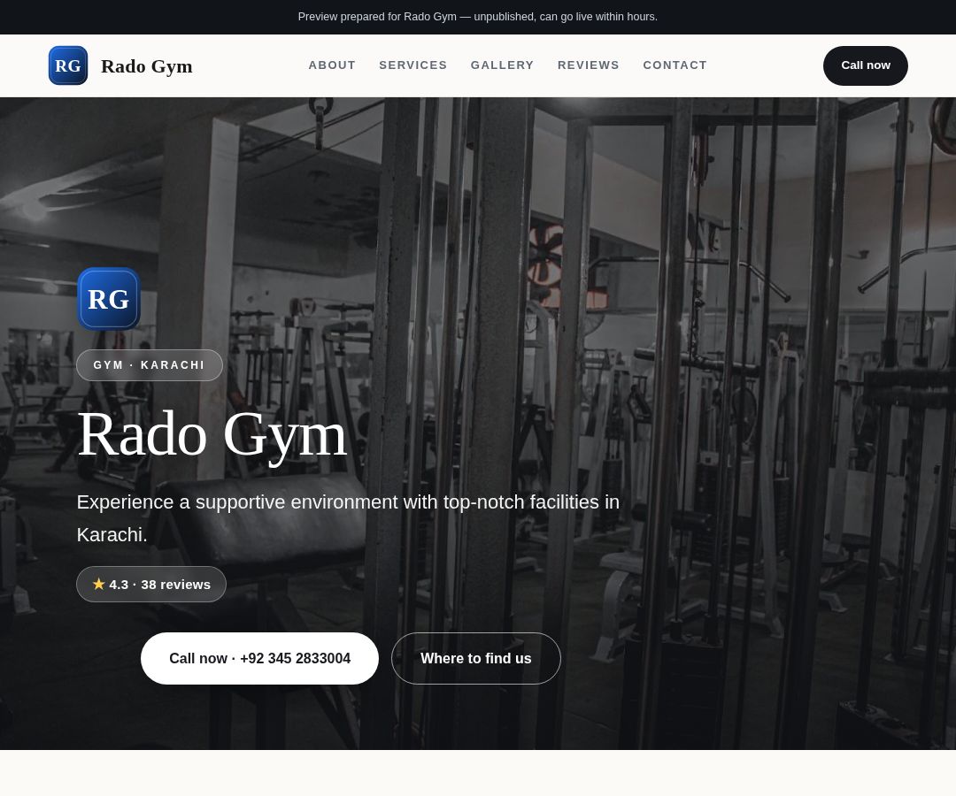 Rado Gym