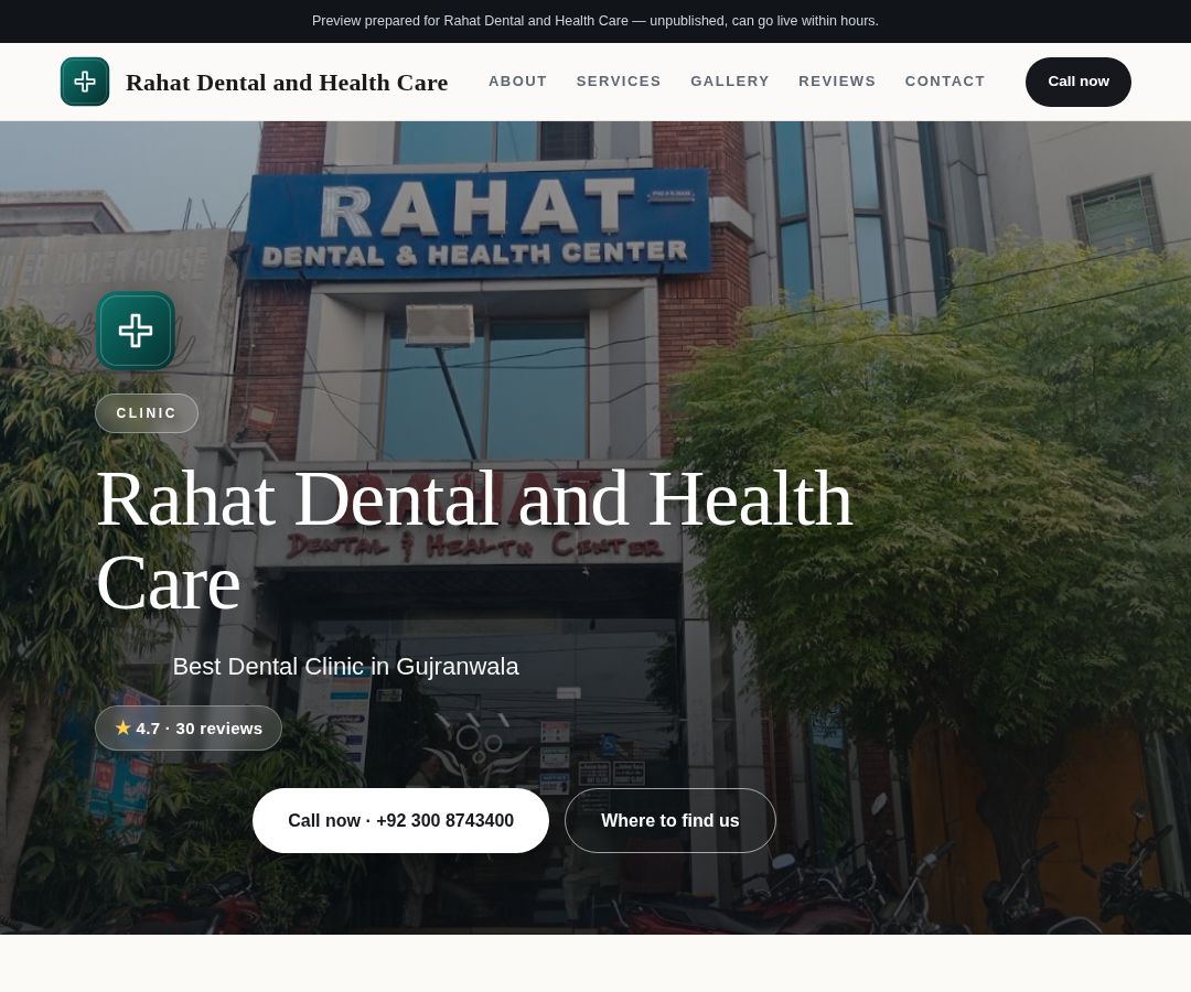 Rahat Dental and Health Care