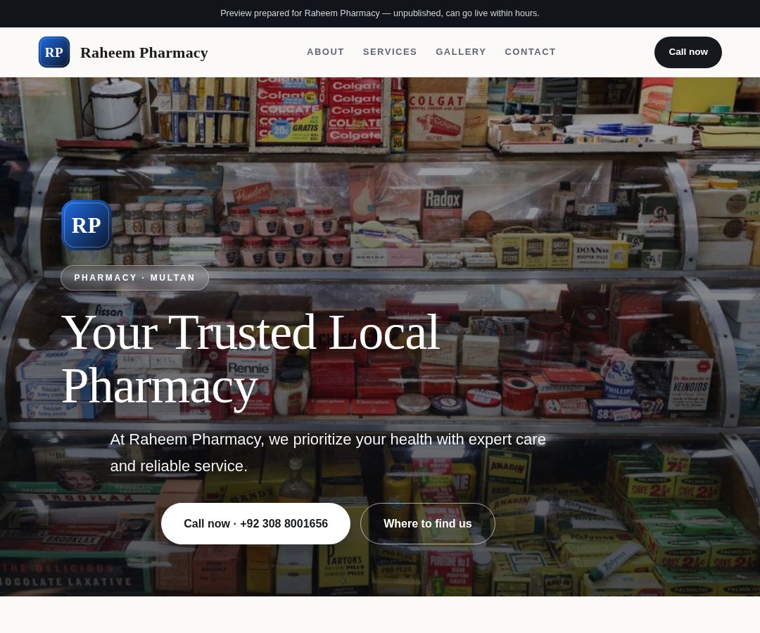 Raheem Pharmacy