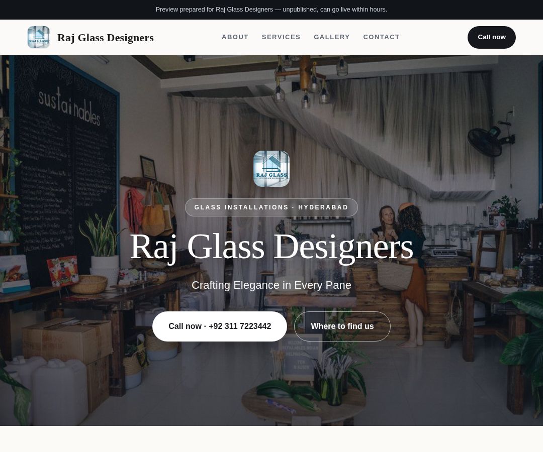 Raj Glass Designers