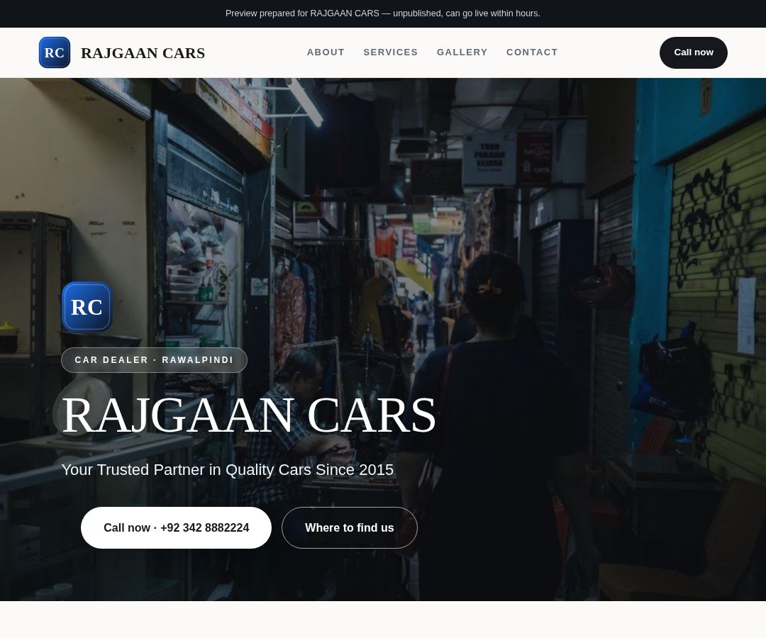 RAJGAAN CARS