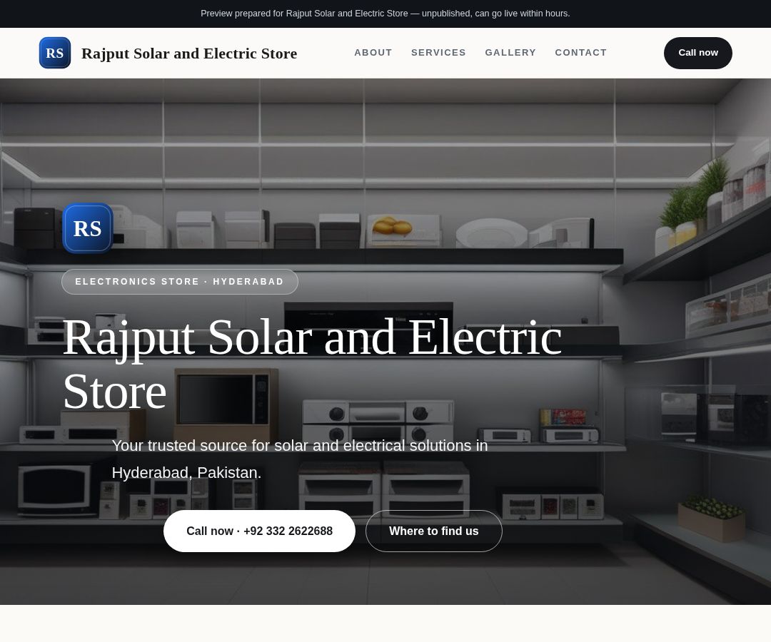 Rajput Solar and Electric Store