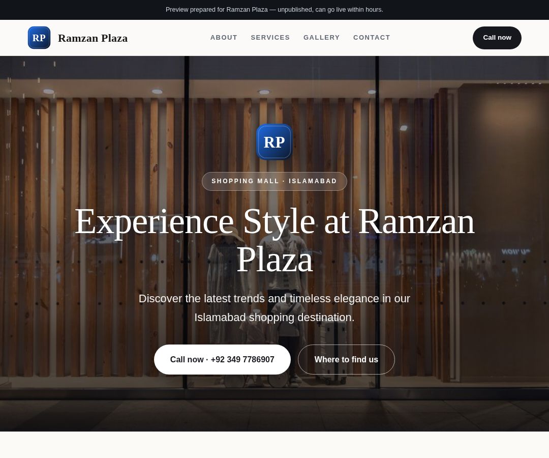 Ramzan Plaza