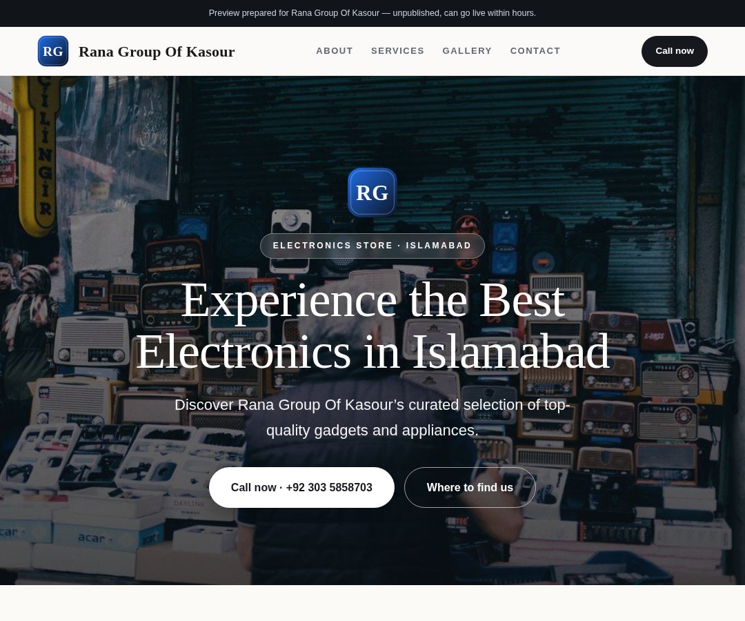 Rana Group Of Kasour