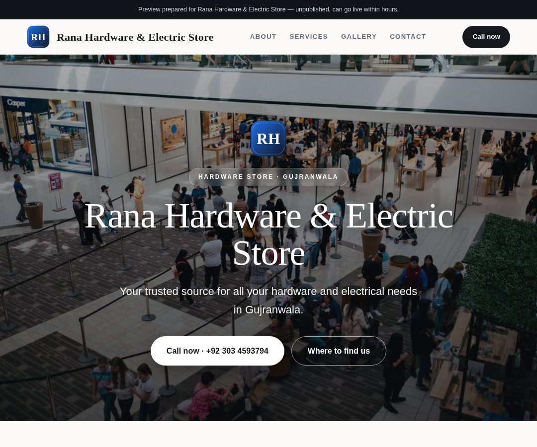 Rana Hardware & Electric Store