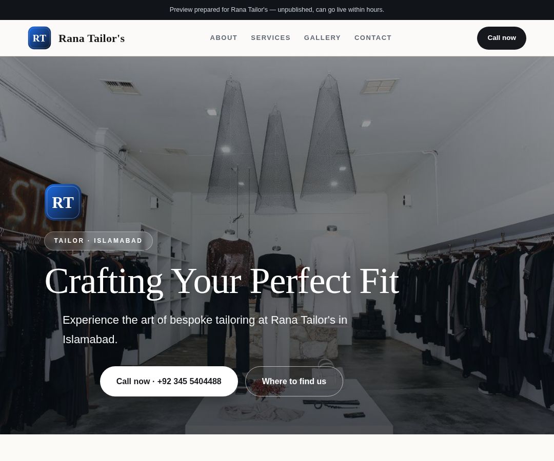 Rana Tailor's