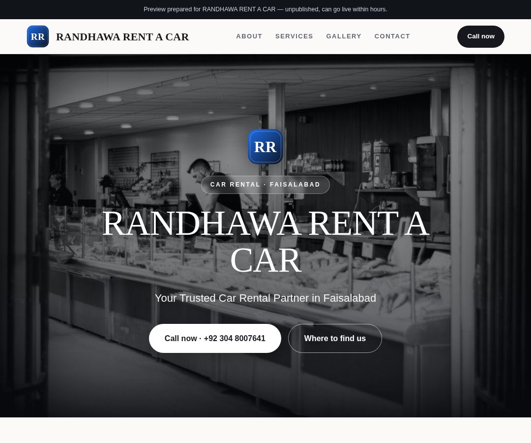 RANDHAWA RENT A CAR