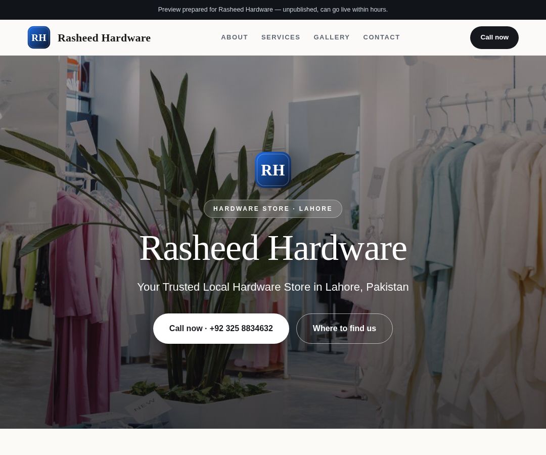Rasheed Hardware