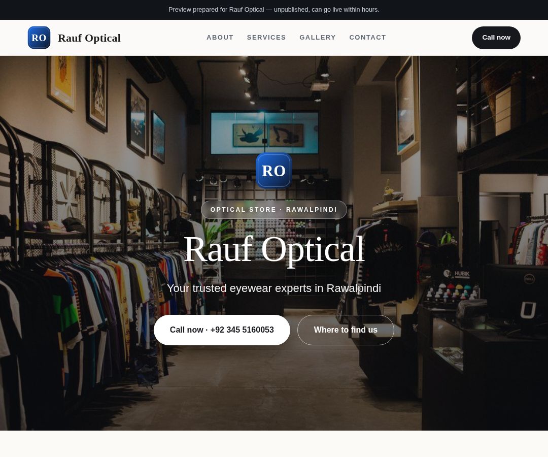 Rauf Optical