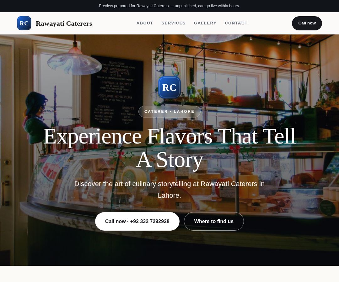 Rawayati Caterers