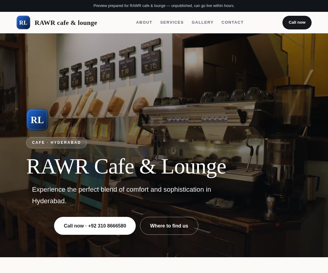 RAWR cafe & lounge