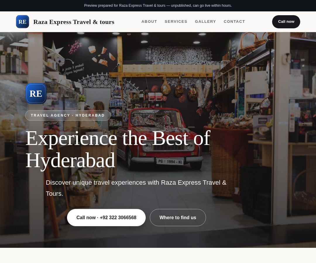 Raza Express Travel & tours