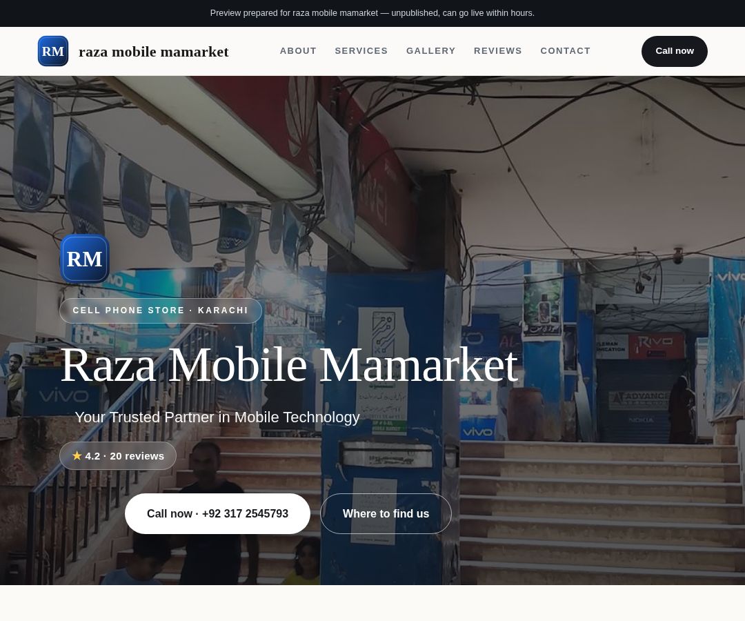 raza mobile mamarket
