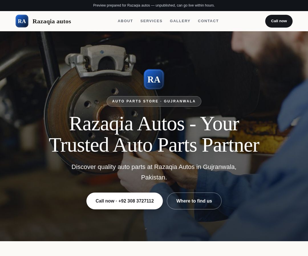 Razaqia autos