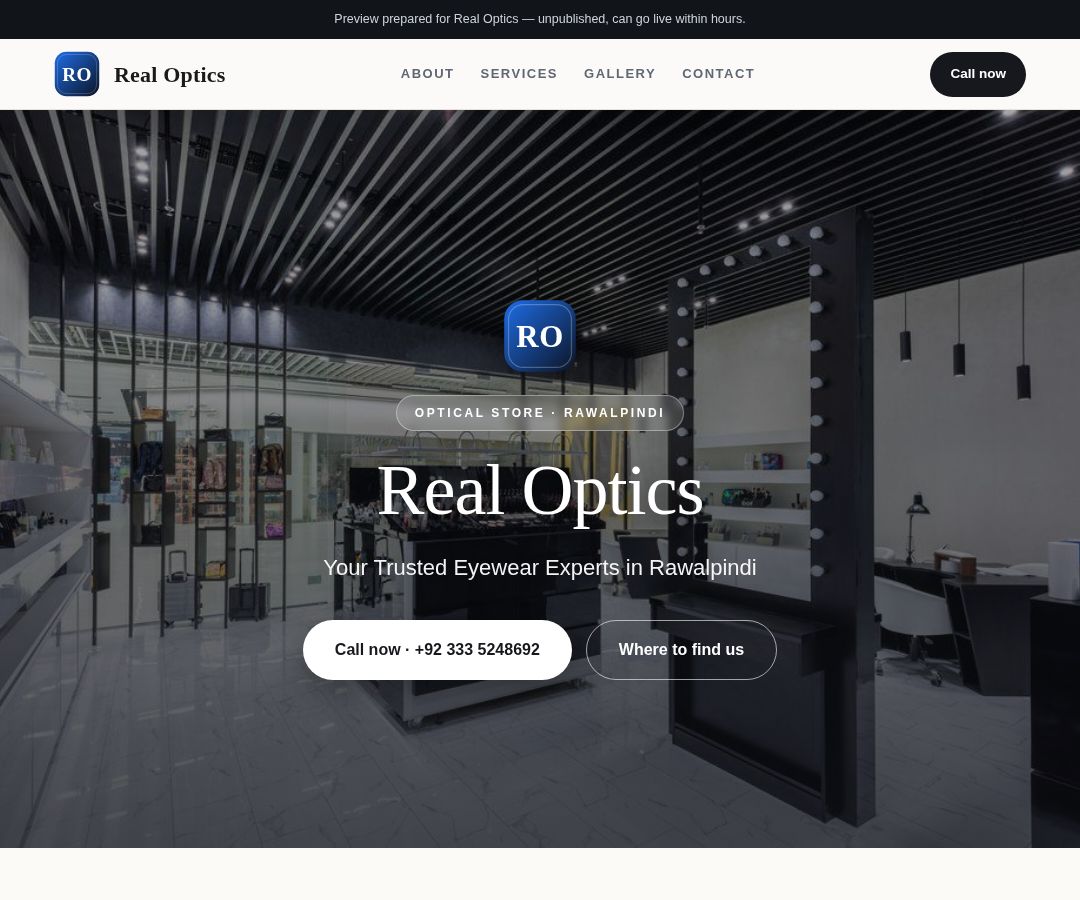 Real Optics