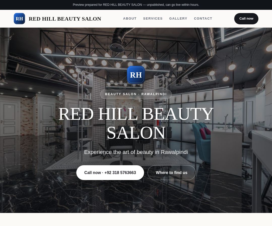 RED HILL BEAUTY SALON
